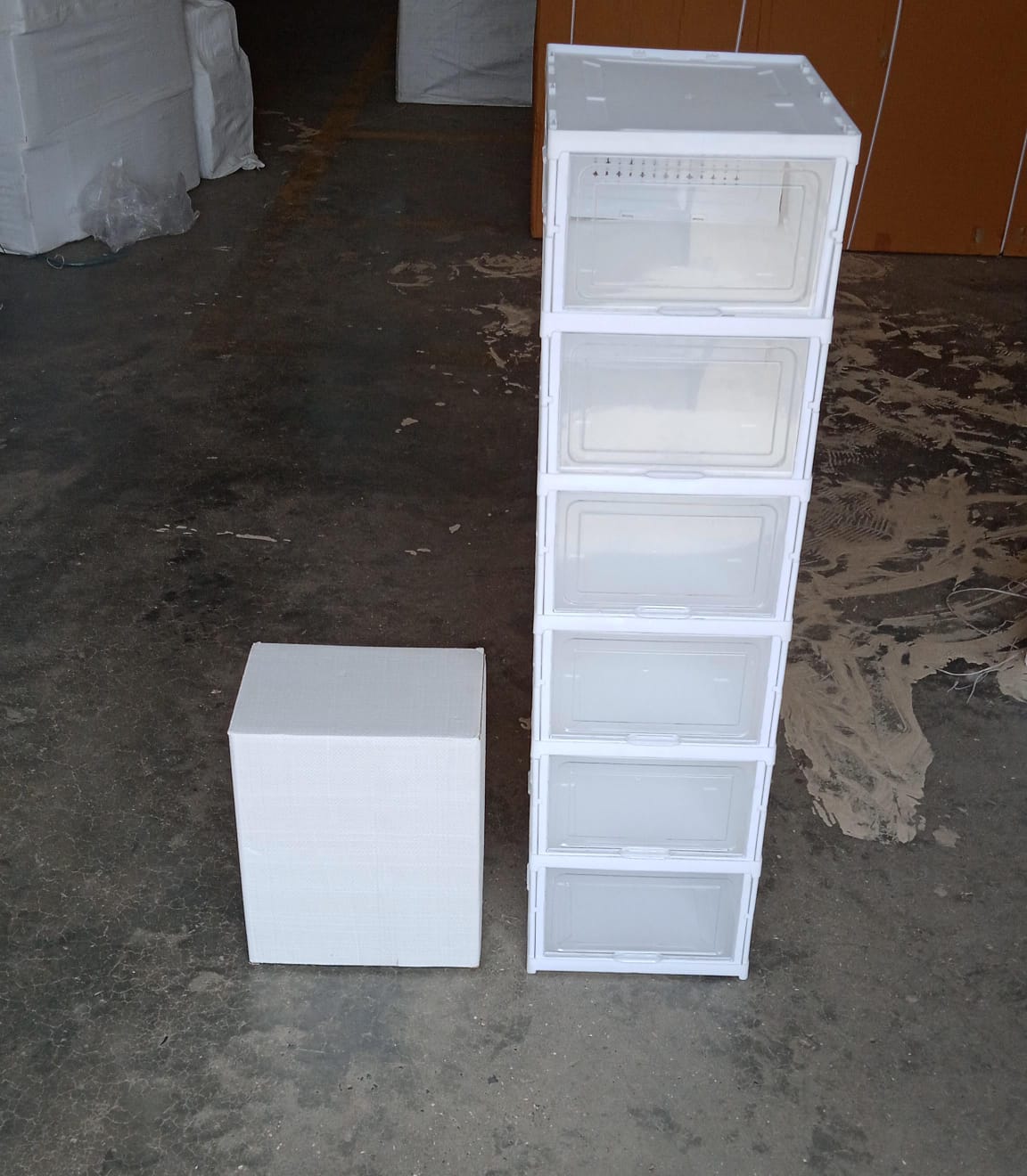 Stackable Multifunctional Storage, for Clothes Foldable Drawer Shelf Basket Utility Cart Rack Storage Organizer Cart for Kitchen, Pantry Closet, Bedroom, Bathroom, Laundry (2, 3, 4, 5, 6 / Layer 1 Pc) Stackable Multifunctional Storage, for Clothes Foldable Drawer Shelf Basket Utility Cart Rack Storage Organizer Cart for Kitchen, Pantry Closet, Bedroom, Bathroom, Laundry (2, 3, 4, 5, 6 / Layer 1 Pc)